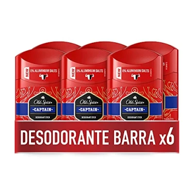 Afbeelding van Old Spice Deodorante Stick Captain 6 pack (6 x 50 ml)