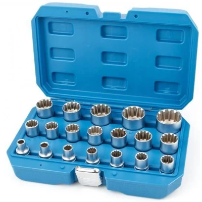 Afbeelding van HBM 1/2&quot; Multilock Doppenset Van 8 tot 32 mm 19 Delig