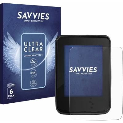 Afbeelding van Savvies (6 Stuks) Schermbeschermer voor Giant Ride Dash Evo SG Screen Protector Ultra Transparant