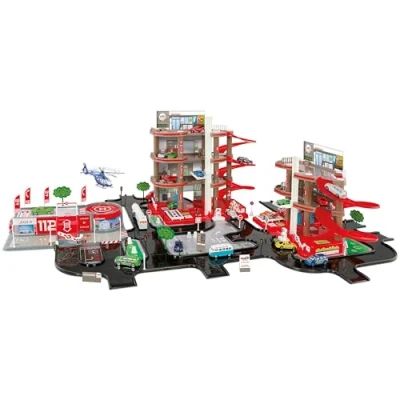 Afbeelding van STARLUX Enorme dubbele garage met 3 en 4 niveaus, inzetplatform 5 meter afstand, vanaf jaar Made in Europe 401018