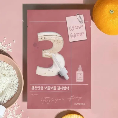 Afbeelding van Numbuzin no.3 Tingle Pore softening Sheet Mask [2pcs]