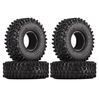 Afbeelding van INJORA 1,9inch RC Banden 4pcs set voor 1/10 Axial SCX10 Pro III D90 D110 TF2 Tamiya CC01 TRX 4 VS4 10 Redcat Gen 8 7 Enduro