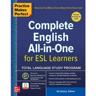 Afbeelding van Practice Makes Perfect: Complete English All in One for ESL Learners