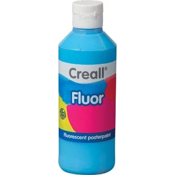 Afbeelding van Havo Fluoverf Blauw Plakkaatverf