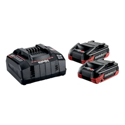 Afbeelding van Metabo Basis set 2 x LiHDX 4.0 Ah Met ASC 145 supersnellader 685306000