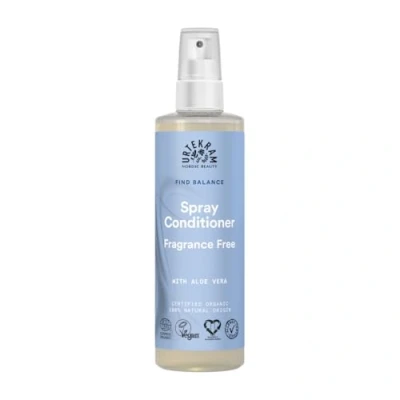 Afbeelding van Urtekram Geurvrije Spray Conditioner Milde Organische Formule 100% Natuurlijke Ingrediënten, Kalmerende Aloë Vera Extracten, Leave in 250ml (verpakking van 1)