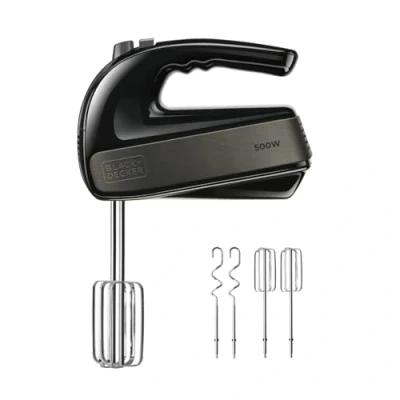 Afbeelding van Black+Decker handmixer BXMX500E Zwart