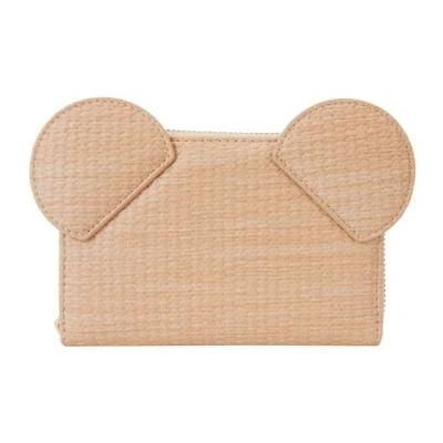Afbeelding van Loungefly Disney Mickey Mouse Portemonnee met ritssluiting, Lichtbruin, ritssluiting