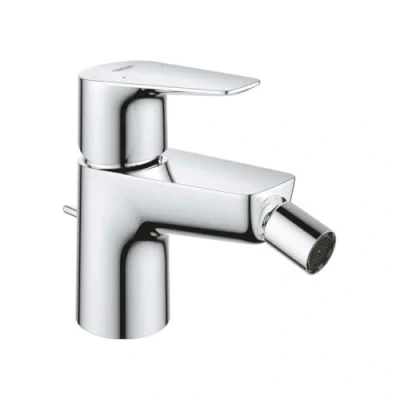 Afbeelding van GROHE Bidet Start Edge ééngreepsmengkraan Mengkraan met afloop Waterbesparende beluchter Chroom 23345001