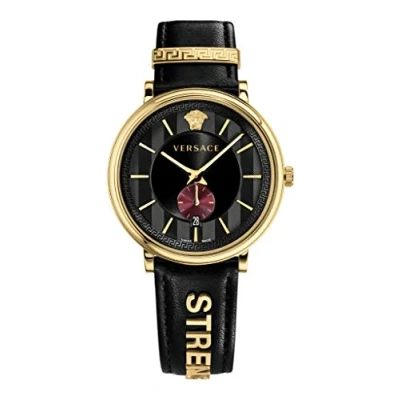 Afbeelding van Versace VBQ050017 Polshorloge Heren Kwarts V Circle