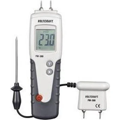 Afbeelding van VOLTCRAFT FM 300 Houtvochtmeter Meetbereik houtvochtigheid (bereik) 6 tot 99 %Vol. Temperatuurmeting