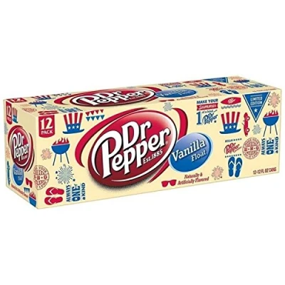 Afbeelding van DR PEPPER VANILLA FLOAT USA 12 x 355ml
