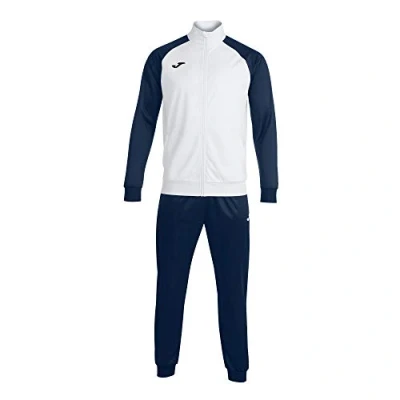 Afbeelding van Academy IV trainingspak, wit marineblauw