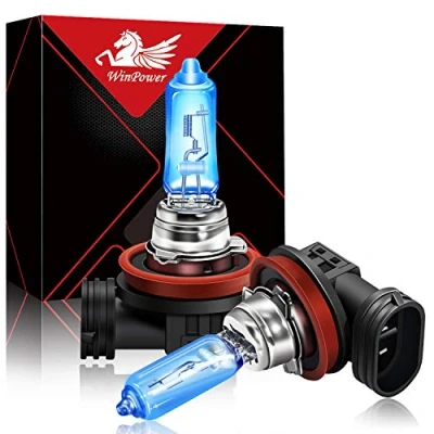 Afbeelding van WinPower H11 halogeen koplampen 100W 5000K warmwitte lamp 12V auto mistlampen stadslicht DRL, 2 stuks