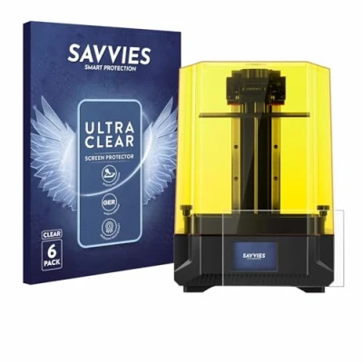 Afbeelding van Savvies Screenprotector voor Anycubic Photon Mono X2 9,1&quot; Folie Beschermfolie transparant (6 Stuks)