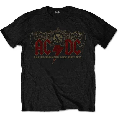 Afbeelding van AC/DC Oz Rock Heren T shirt M Zwart
