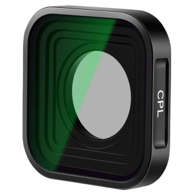 Afbeelding van NEEWER CPL filter compatibel met GoPro Hero 9/10/11/12, polarisatiefilters, actiecamera accessoires, verbetert kleuren, de kleurhelderheid, klaar voor gebruik, vermindert verblinding, geen
