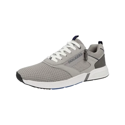 Afbeelding van Dockers by Gerli Sneakers laag, Heren, Maat: 45, Grau Textiel/ synthetisch