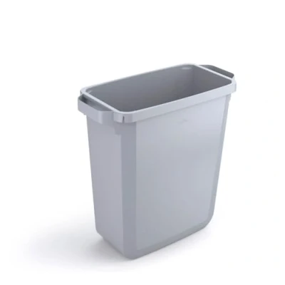 Afbeelding van Durable afvalbak Durabin 60 liter, grijs vuilbak
