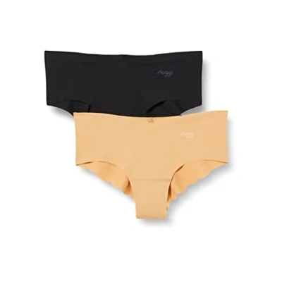 Afbeelding van Sloggi Hipster 2 PACK Slip, Dames, Maat: XL, Skin dark combination