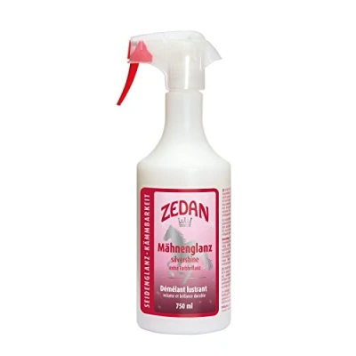 Afbeelding van Zedan Manen, vacht en staartglans, 750 ml, voor zijdeachtige glans, optimale kambaarheid meer volume