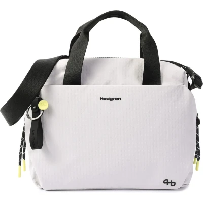 Afbeelding van Hedgren Handtas Schoudertas Tomoko Handbag 2 Handles Vaporous Grey Lichtgrijs