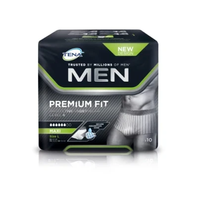 Afbeelding van 4x Tena Men Premium Fit Medium 12 stuks