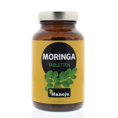 Afbeelding van Hanoju Moringa oleifera heelblad 500 mg 250 tabletten