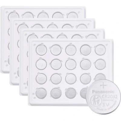 Afbeelding van Panasonic Knoopcel CR2032 3 V 400 stuk(s) 225 mAh Lithium