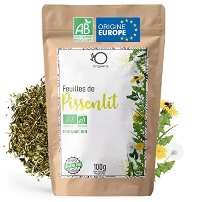 Afbeelding van ORIGEENS Organic PAARDENBLOEM TEA 100g Dandelion Tea, detox en diureticum thee Leaves