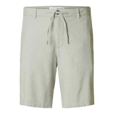 Afbeelding van Selected Homme Slhregular Brody Shorts, Heren, Maat: Large, Iceberg green
