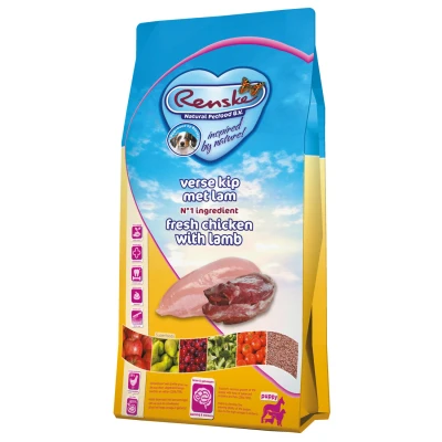 Afbeelding van Renske Super Premium Puppy Kip / Lam 2 KG (341885)
