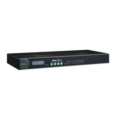 Afbeelding van MOXA NPort 5610 16 Poorten RS 232 Rek zet Seriële Apparaatserver op