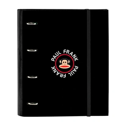 Afbeelding van Ringmap Paul Frank Campers Zwart (27 x 32 3.5 cm)