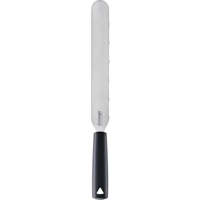 Afbeelding van Triangle Professioneel Taartmes 25 cm Gekarteld RVS Lemmet Vaatwasmachinebestendig