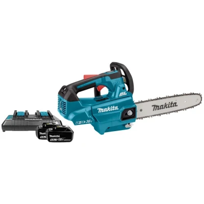 Afbeelding van Makita DUC306PT2 LXT 2x18 V Tophandle kettingzaag 30 cm