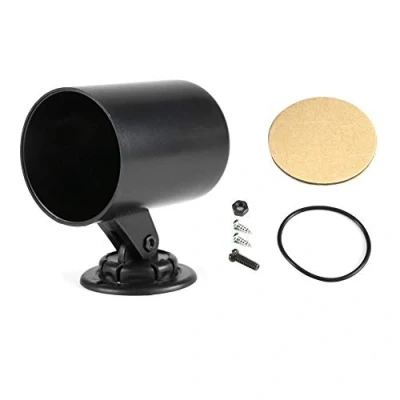 Afbeelding van 52mm Gauge Pod, 2 &quot;Universele Plastic Boost Mount Enkele Gat Dashboard Pod Auto Houder met Dubbelzijdig Tape Andere instrumenten