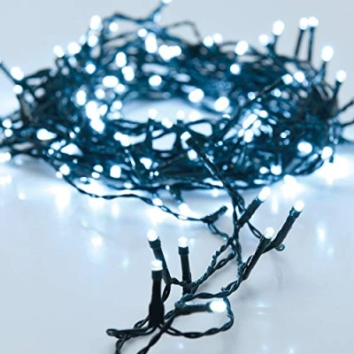 Afbeelding van Bigbuy Christmas Led Lichtkrans Wit (4 X 4,5 7 Cm)