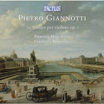 Afbeelding van Giannotti: 12 Sonate per Violino solo, Op. 1