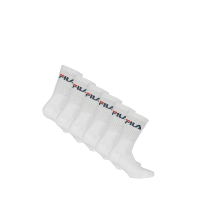 Afbeelding van Fila Sokken, Maat: 39 42, Weiß