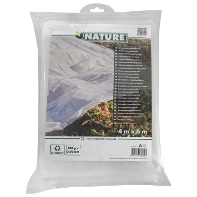 Afbeelding van Nature Afdekzeil 100 Micron Dekkleed 4x6 m Transparant