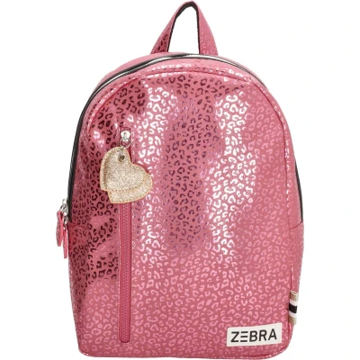 Afbeelding van Zebra Girls Rugzak M Pink Metallic Leopard