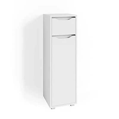 Afbeelding van Vicco Halfhoge kast &quot;Ruben&quot;, Wit, 30 x 97.5 cm