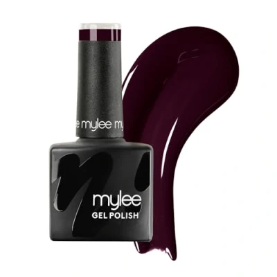 Afbeelding van Mylee Gel Nagellak 8ml [The Dark Night] UV/LED Soak Off Nail Art, Manicure en Pedicure, Professioneel Thuisgebruik, Langdurig, Vegan &amp; Cruelty Free [Red Range]