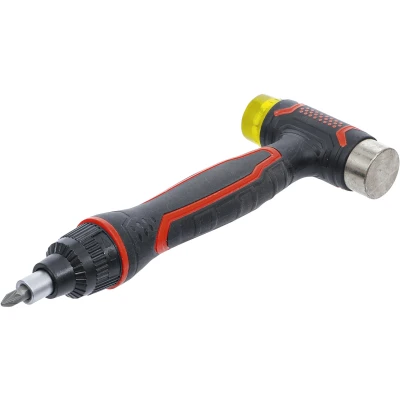 Afbeelding van BGS Wisselkophamer met rateldraaigreep voor bits, omschakelbaar 3 in 1