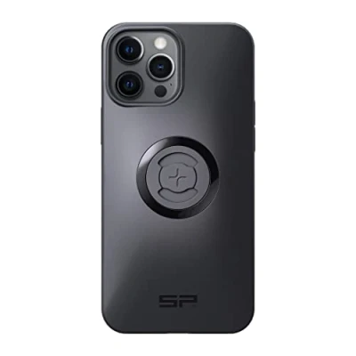 Afbeelding van Apple iPhone 12 Pro Max Hoesje Kunststof SP Connect Backcover/Hardcase Zwart Telefoonhoesje