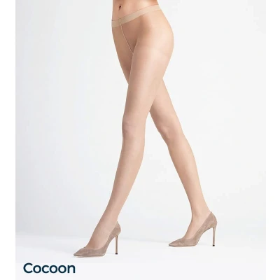 Afbeelding van FALKE Dames Panty Invisible Deluxe 8 DEN W TI Ultra Transparent eenkleurig 1 Stuk, Huidskleur (Cocoon 4059), S M