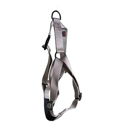 Afbeelding van Tuig voor hond nylon grijs 25 mmx70 90 cm
