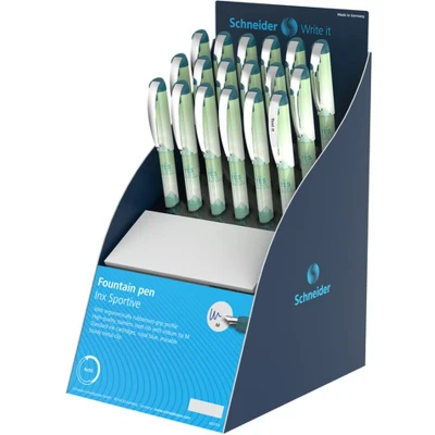 Afbeelding van Vulpen Schneider INX sportive display 17 stuks Engels