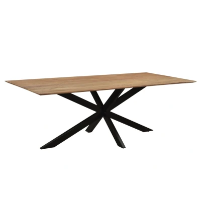 Afbeelding van Livingfurn Eettafel Oslo Naturel 220x100 cm Hout